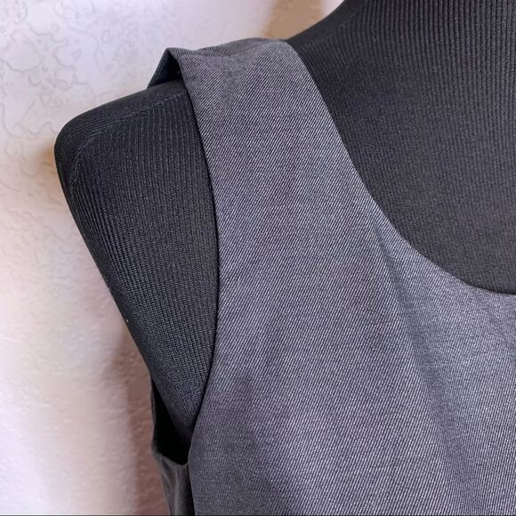 J Crew charcoal gray wool silk blend sleeveless sheath dress size 6 - Picture 13 of 13